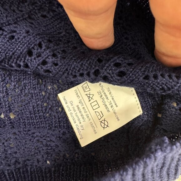 NEW Grace Karin Women's Navy Blue Knit Cardigan, Size XL NWT - Picture 4 of 6